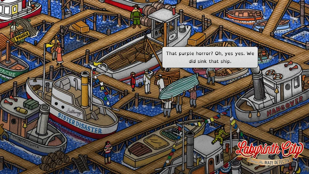 Labyrinth City Game