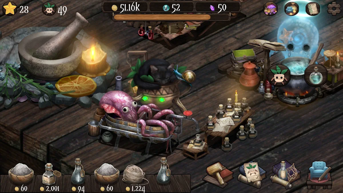 Witchy Workshop Game