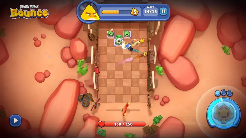 Angry Birds Bounce screenshot