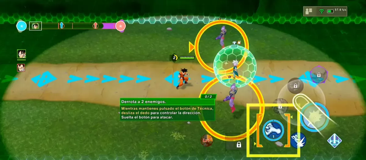 DRAGON BALL GEKISHIN SQUADRA screenshot