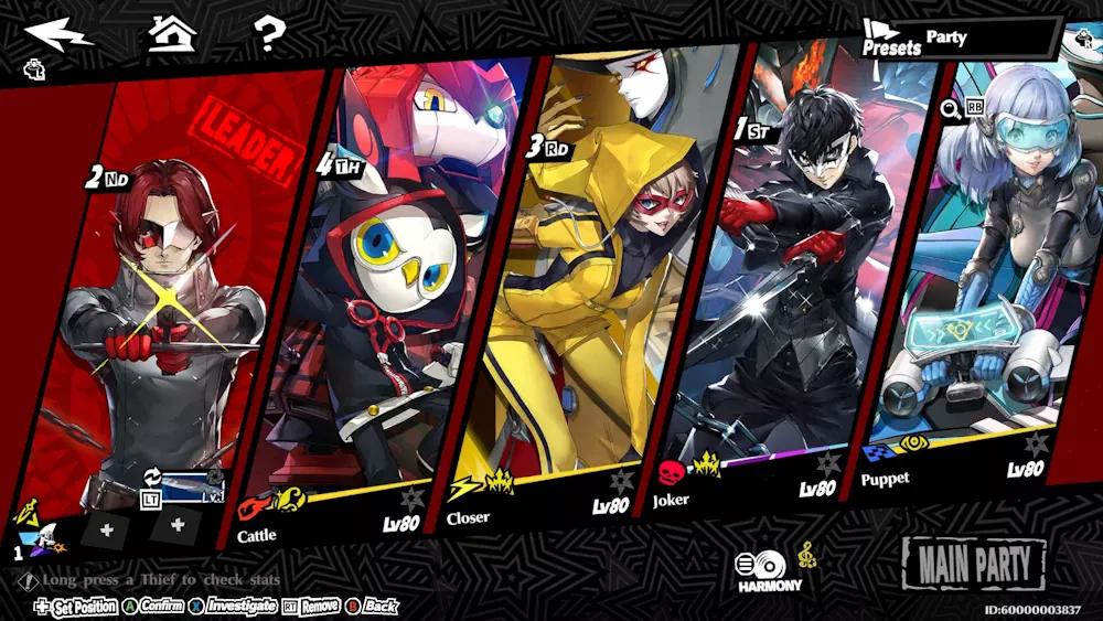 Persona 5: The Phantom X screenshot