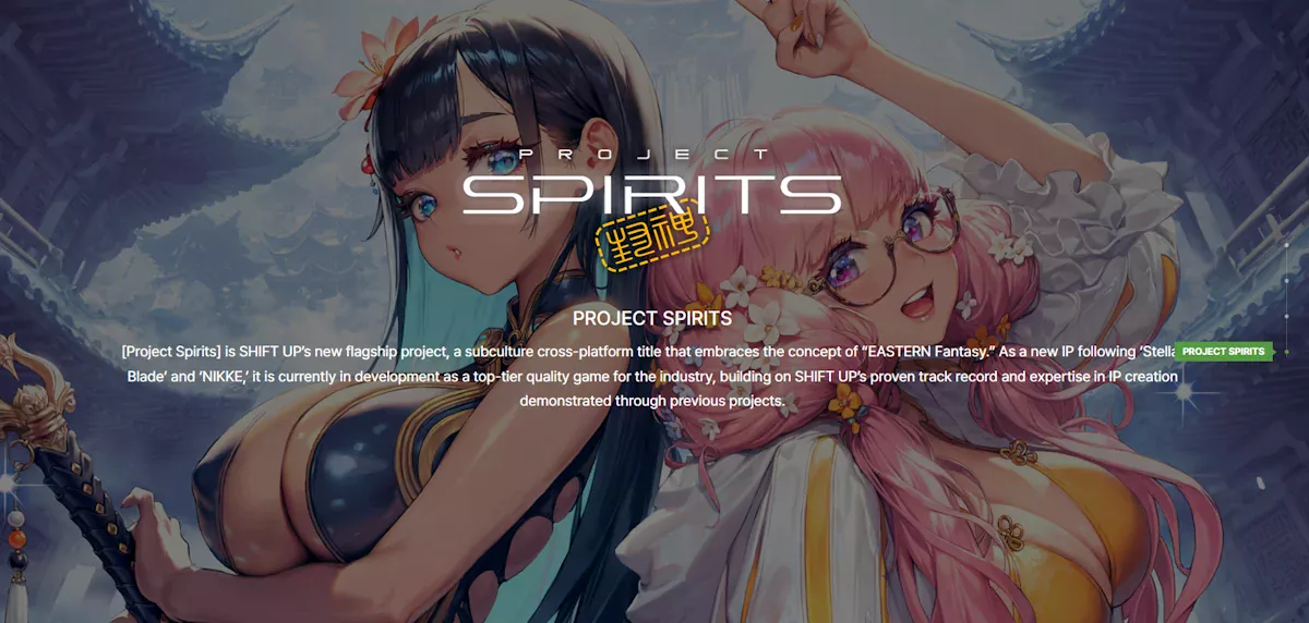 Project Spirits Web