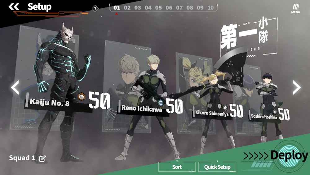 Kaiju No. 8 The Game screenshot