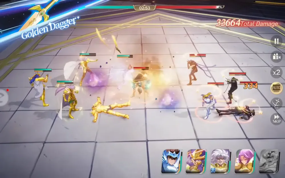 Saint Seiya EX screenshot